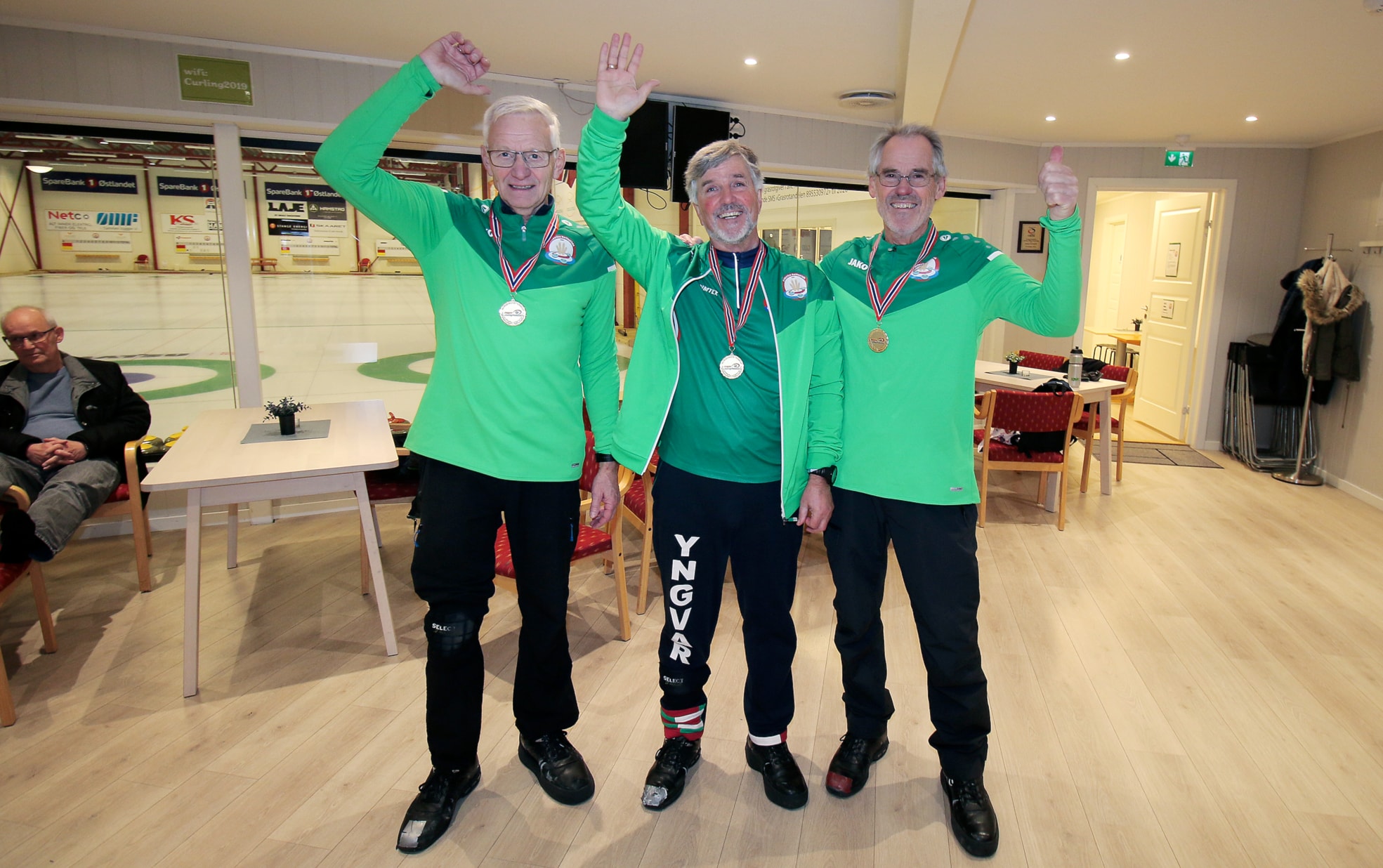 Optimisme førte til NM-gull i Stange curlinghall